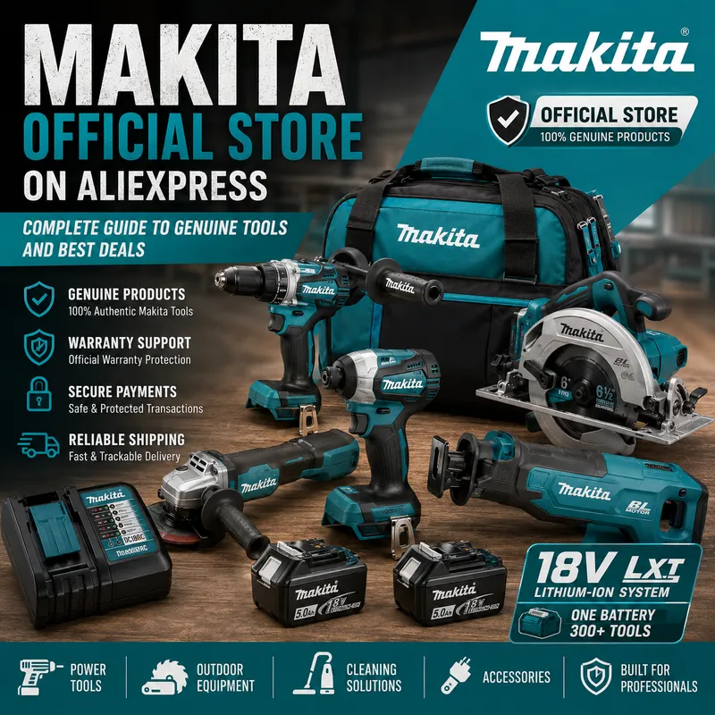 Makita Official Store on AliExpress: Complete Guide to Genuine Tools and Best Deals