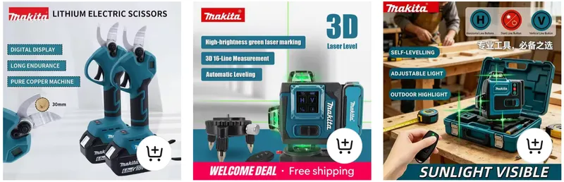 makita originals tools